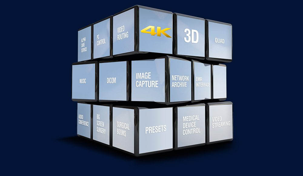 4K UHD cube