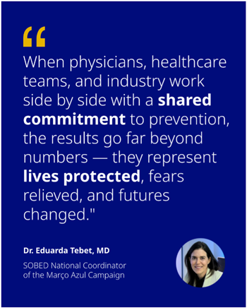 Testimonial from Dr Eduarda Tebet, MD